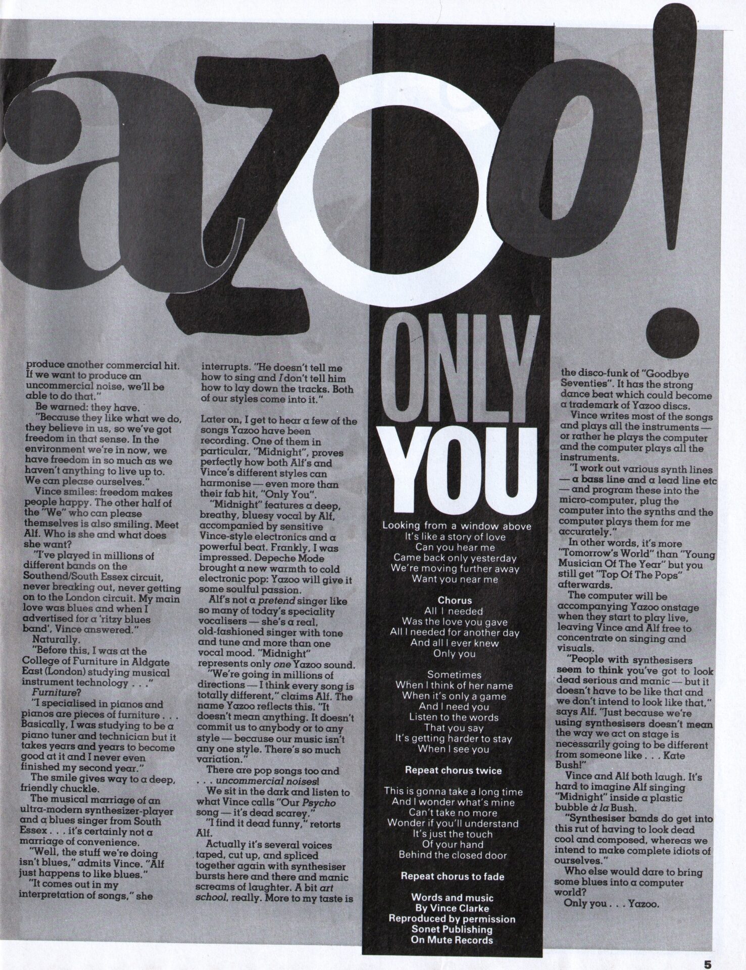 Only You – Alisonmoyetmusic